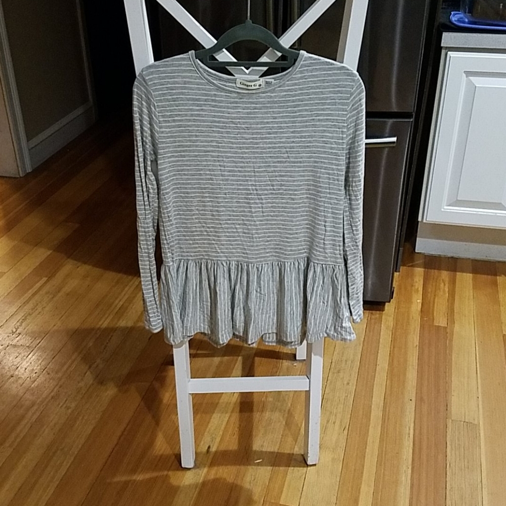 Girls ruffled tunic